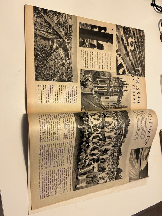 Vida e Obra de Salazar 1956 revista Portugal Ilustrado