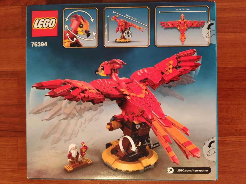 Lego Harry Potter 75979 Hedwig 76394 Fawkes Phoenix