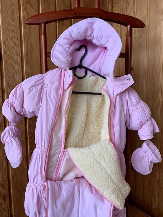 Комбінезон на овчіні, для девчінки JANMAR (2в1)