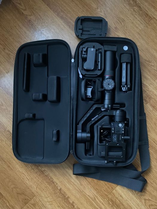 Gimbal Zhiyun Crane 2 z follow focus + uchwyt SHH-01.