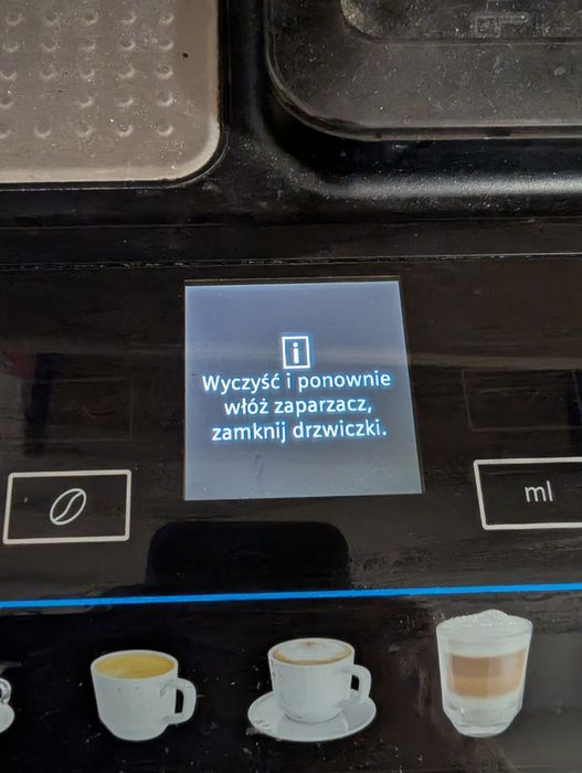 Ekspres Siemens eq500 - uszkodzony