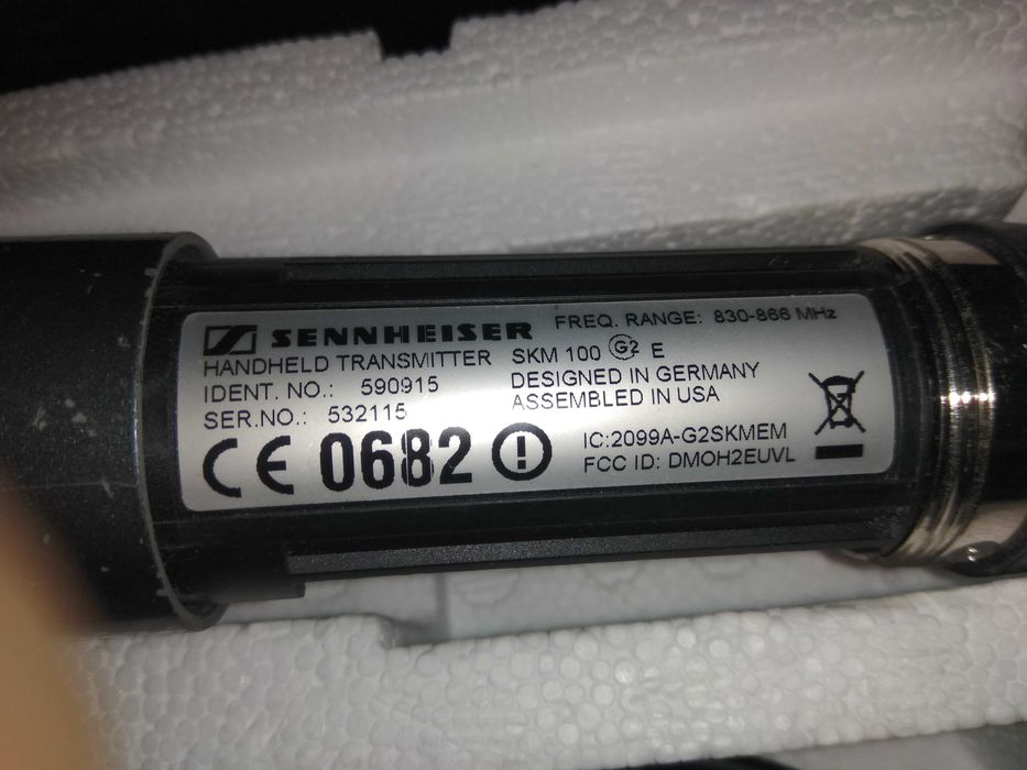 Радіо мікрофон Sennheiser EW100 G2 E (830-866) Без бази! Оригінал!