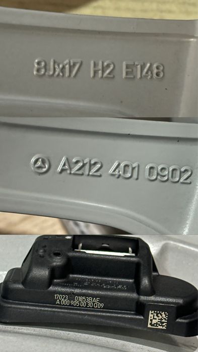 Диски R17 5x112/8J/ET48 Mercedes/VW/Skoda/Audi/Seat/