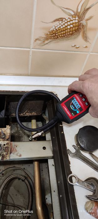 Ремонт Витоку газу у Одесі у газових плитах варильних поверхонь Колонк