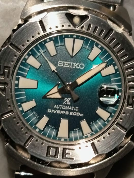 Seiko monster third generation green jade szsc005