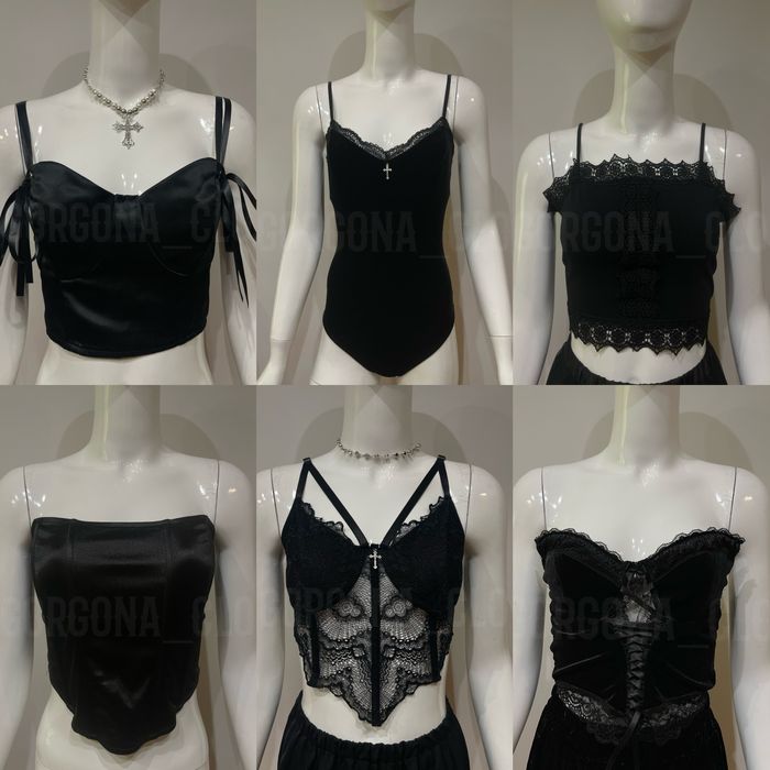 Готична сукня корсетна