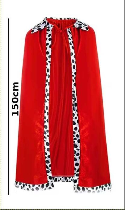 peleryna króla  kostium KRÓLA najdłuższa 150cm huser