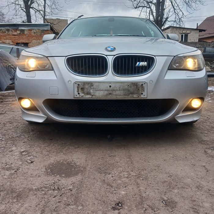 Розборка бмв е 60 двигун M47N2 стартер генератор турбіна  радіатор