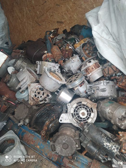 Skup wirników, stojanów, cewek, miedzianych, transformatory, kable..