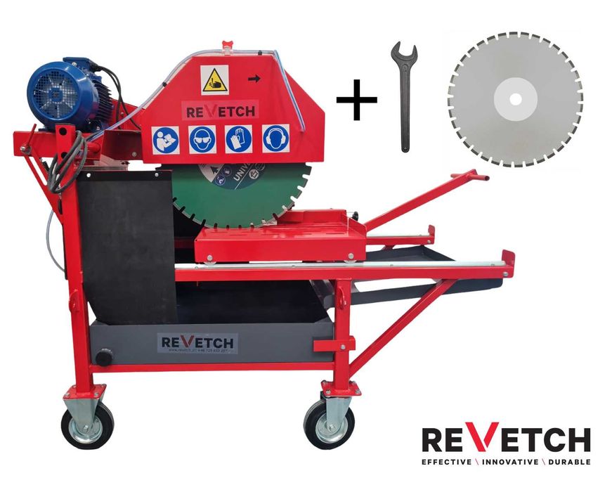 Przecinarka budowlana piła do pustaków S1500 5,5kW REVETCH Polska