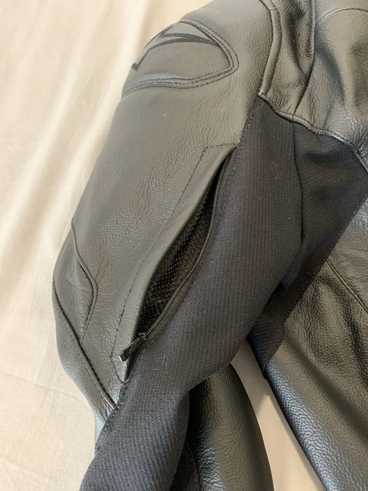 Casaco mota pele Alpinestars Faster V2, tamanho 50