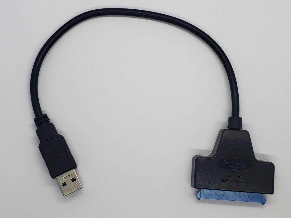 Адаптер - переходник USB  - Sata для ssd/hdd накопителей 2.5" 30см