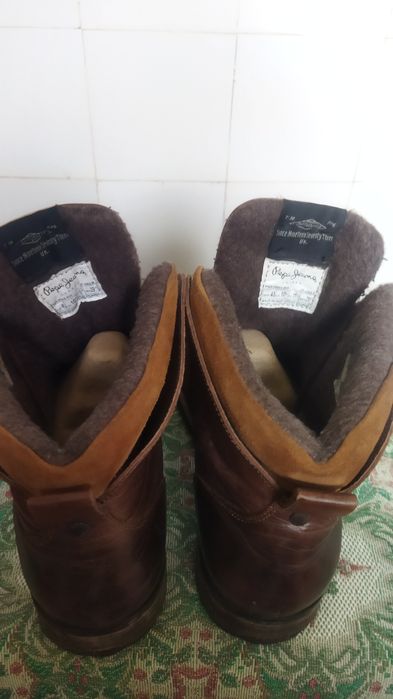 Кожаные мужские ботинки Pepe Jeans 45р