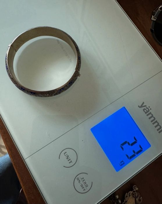 Pulseira em prata de filigrana / Antiga