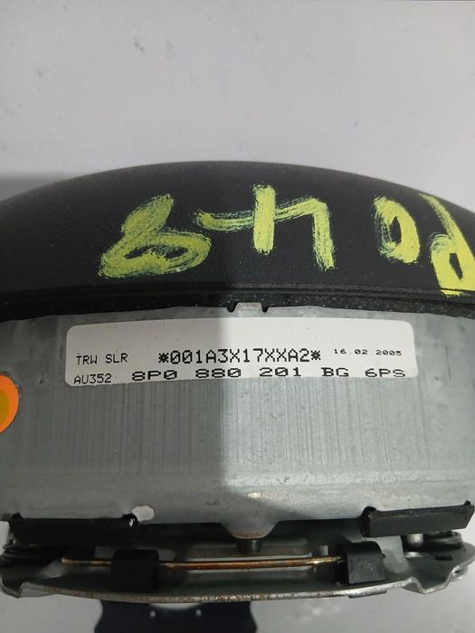 AIRBAG VOLANTE AUDI A3 1.6 G, REF: 8P0880201BG