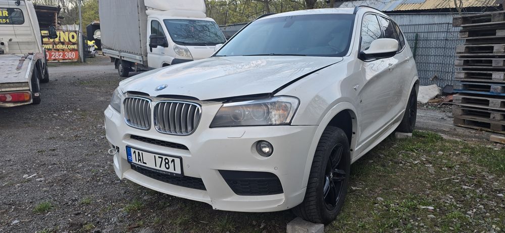 BMW X3 xDrive30d M Pakiet Panorama Automat 245 KM Uszkodzony Silnik