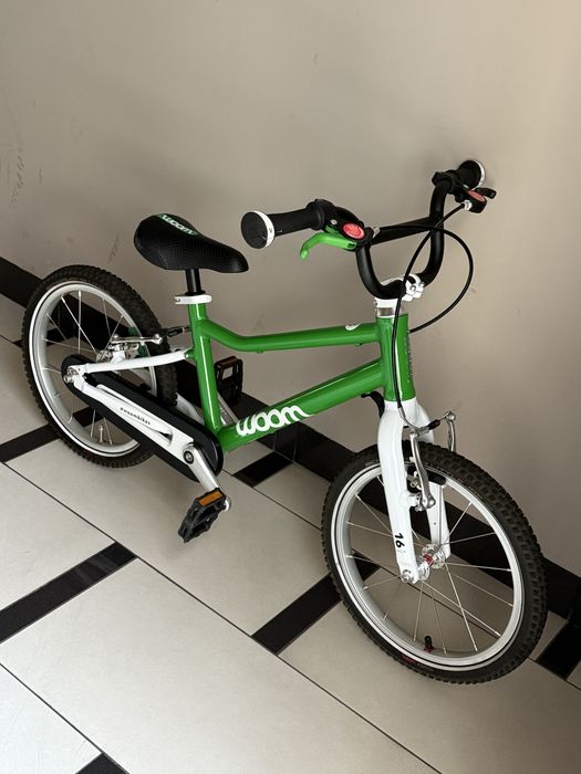 Rower Woom 3 zielony - super stan