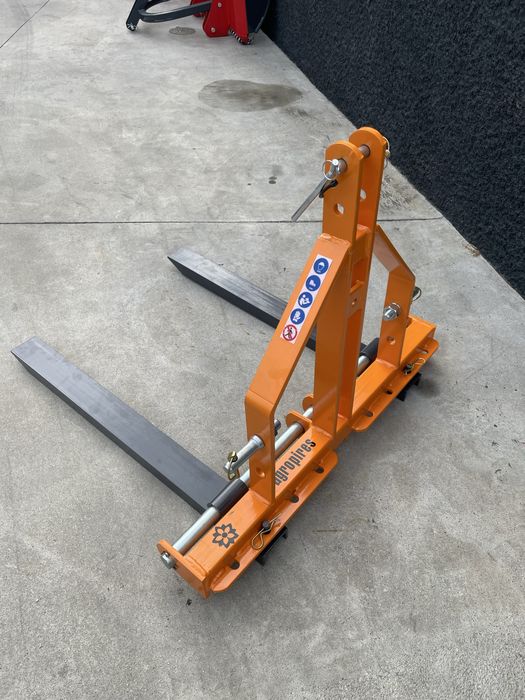 Porta paletes 1000 kg para trator