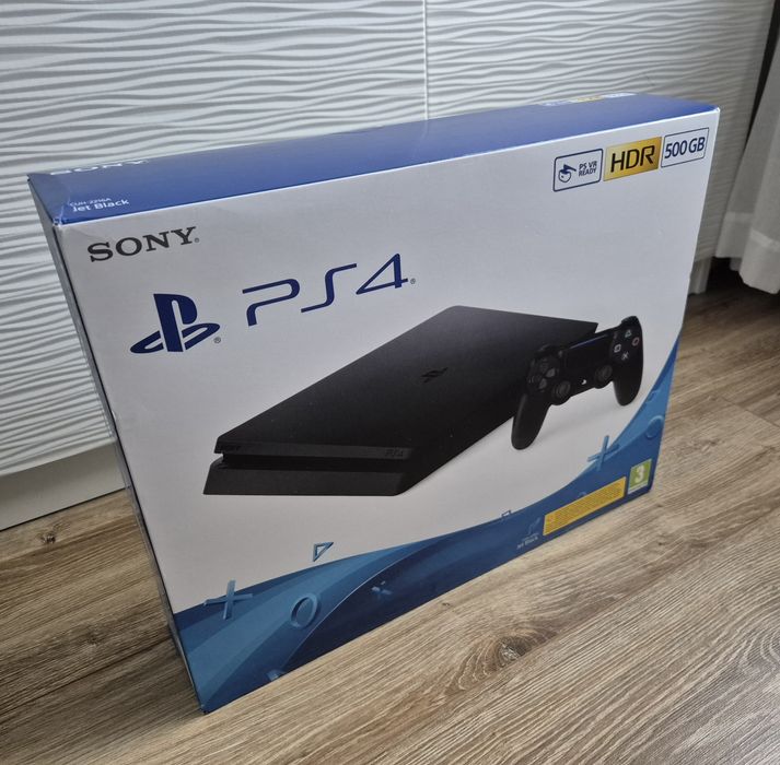 Konsola Sony PlayStation 4 Slim 500GB - jak NOWA + GRA