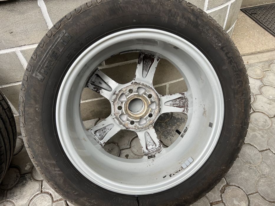 Диски Skoda  VW Seat 5*112 6.5JET50 Pirelli 205 55 R16