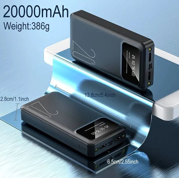Новий павербанк 20000 mAh в упаковці