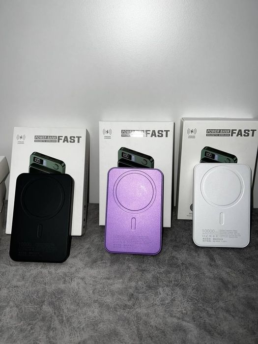 АКЦІЯ-РОЗПРОДАЖ!!!Бездротовий магнітний павербанк акумулятор Iphone