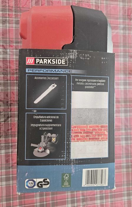 Rebarbadora angular NOVO Parkside Performance