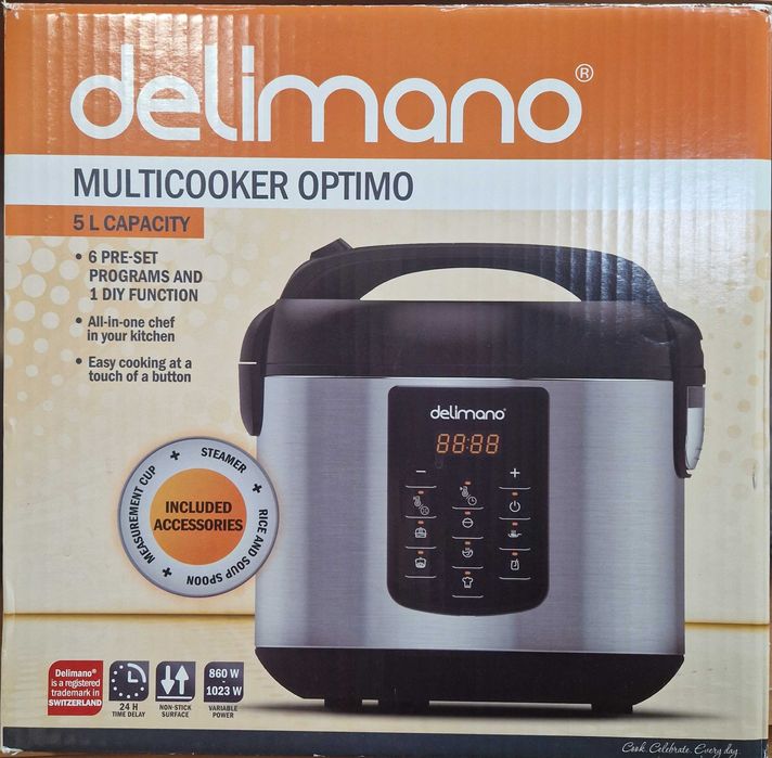 Multicooker Delimano Optimo 5 l Elektryczny Garnek