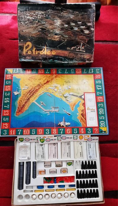Petróleo  - Jogo tabuleiro Karto