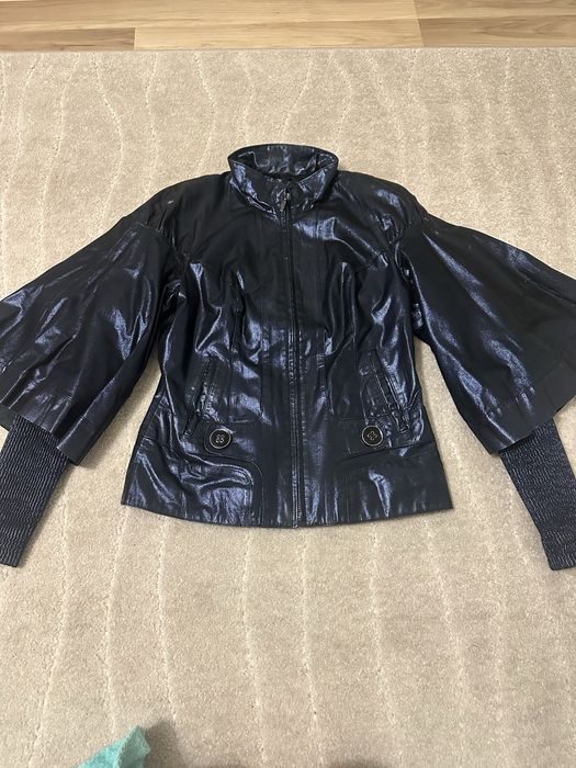 Куртка кожаная xs-s куртка шкіряна