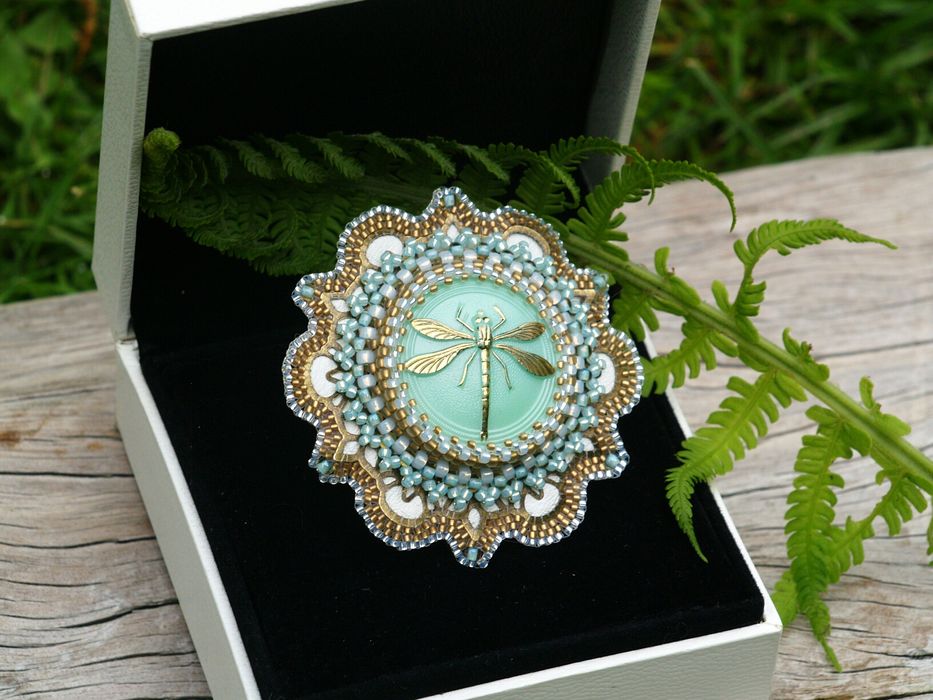 Ażurowe kolczyki ślubne boho glamour