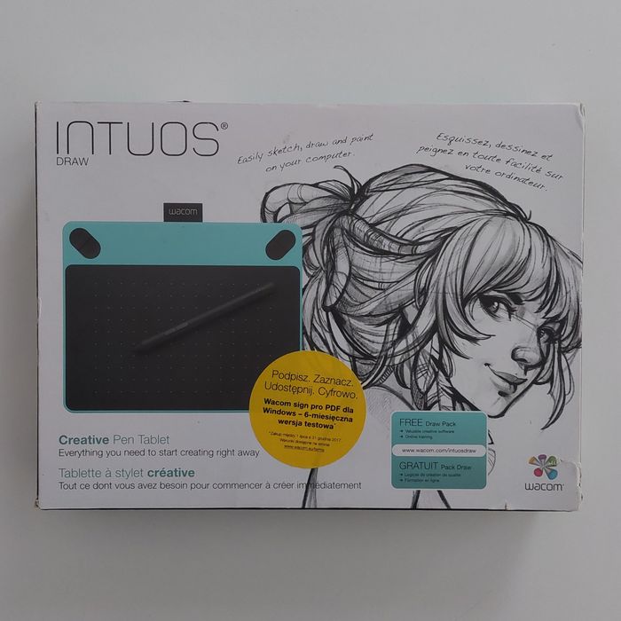 Tablet graficzny WACOM Intuos Draw S