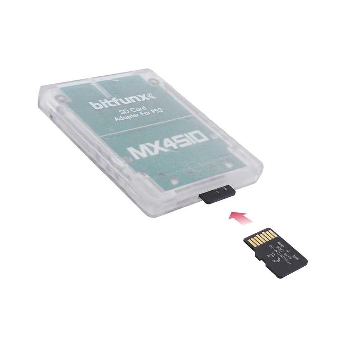 Bitfunx MX4SIO microSD Adapter for PS2 адаптер для сд картки
