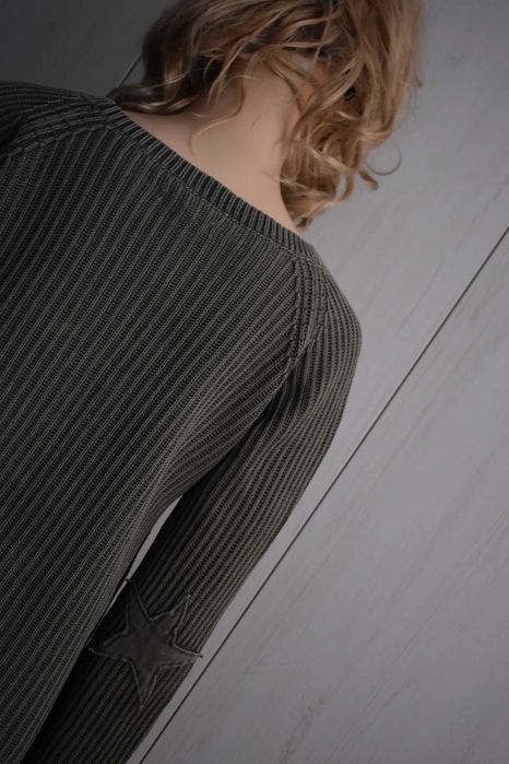 Sweter S 36 bawełniany prążkowany wygodny Rabalder sweterek bawełna bluzka