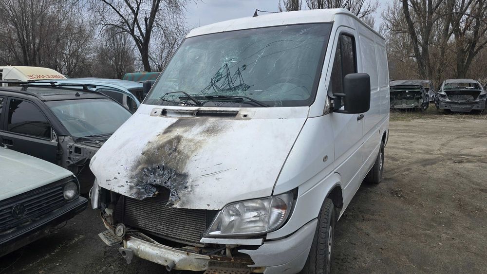 двигатель разборка двигателя Mercedes Sprinter дизель