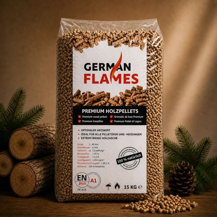 Pellet German Flames DANILEWICZ /jak Lava, Biomasa/