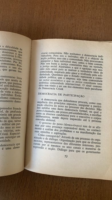 A Revolução da Democracia Cristã