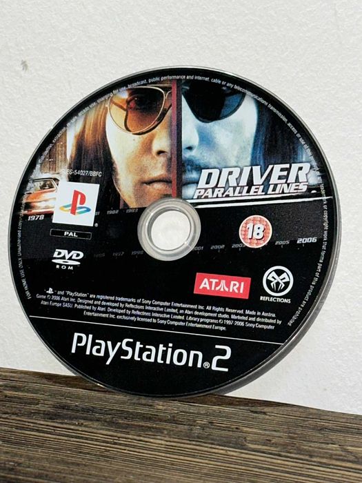Driver Parallel Lines PS2 Playstation 2