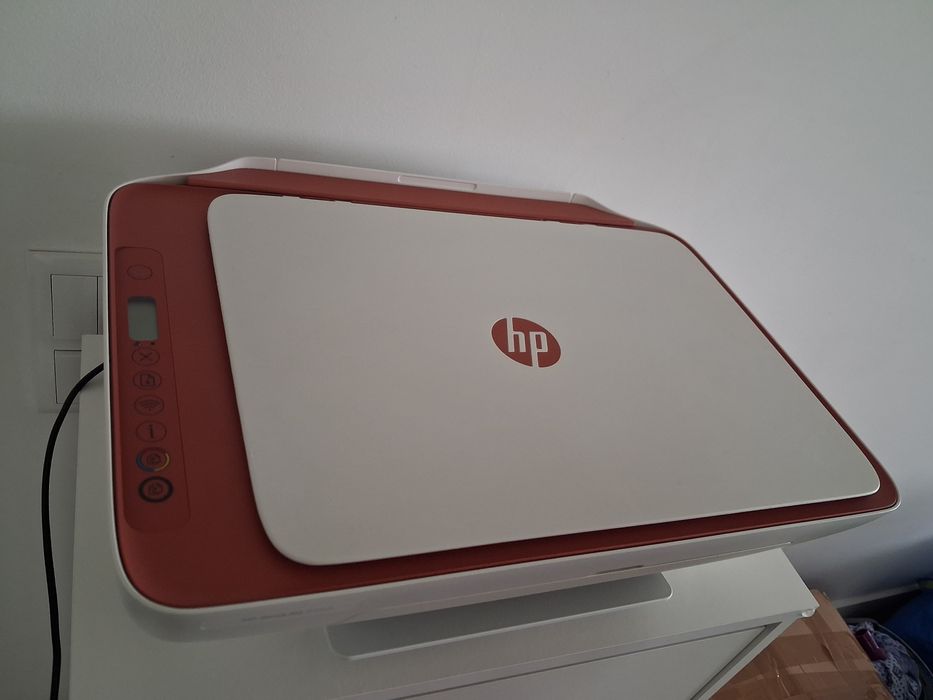 Impressora HP DeskJet 2600 Series – Wi-Fi (Cor Terracota/Branco)