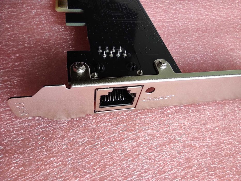 качественная гигабитная сетевая карта PCI-E TXIC (DW-RTL8111-4)