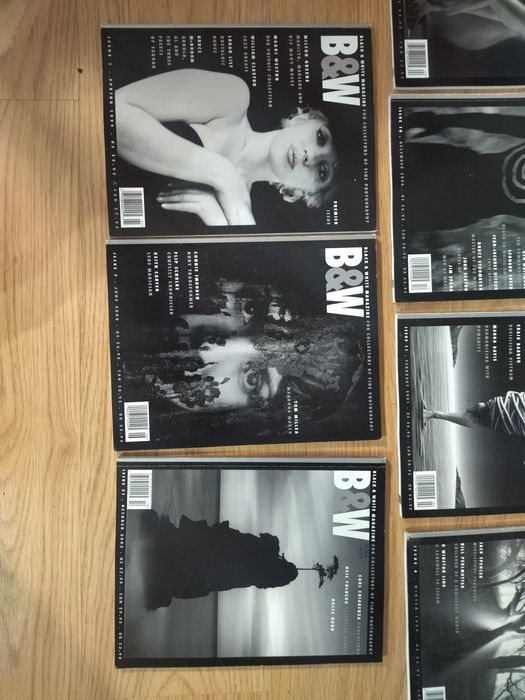 11 revistas fotografia B&W