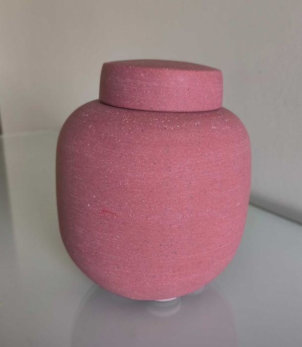 Conjunto em resina e pedra