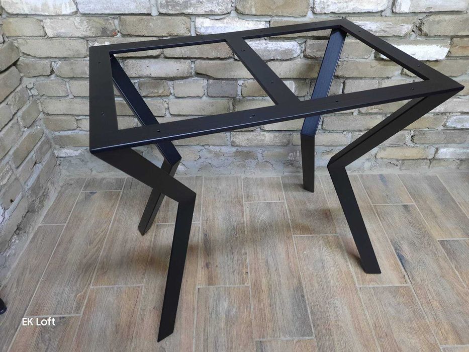 Опора металева для столу. Основа для столу. Подстолье Лофт. Стол Лофт.