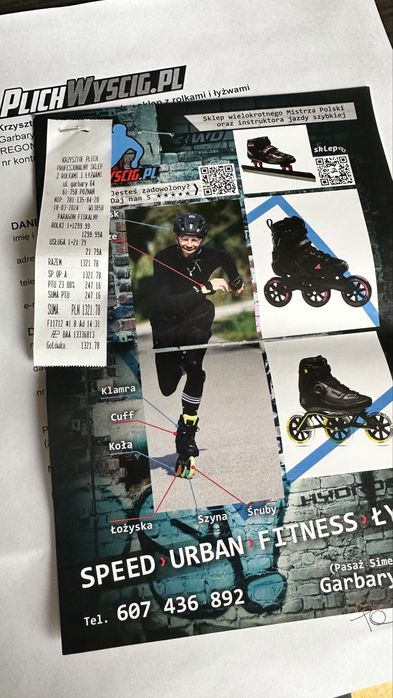 Rollerblade Twister Xt czarne 43/44 nowe