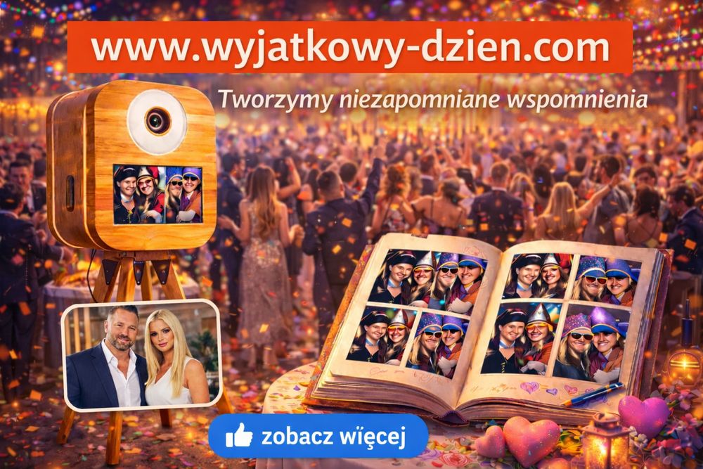 Fotobudka 360 / Fotobudka tradycyjna retro