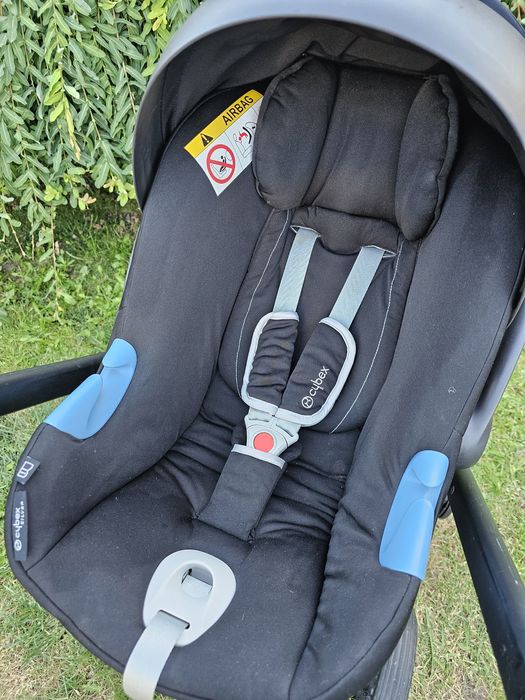 Cybex Balios S Lux spacerówka + fotelik + akcesoria