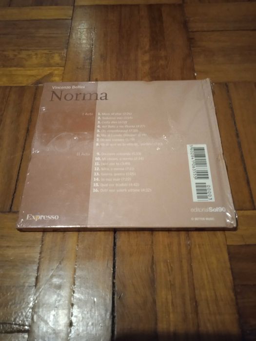 Coleção Grandes Óperas 3: Bellini - Norma CD/Livro