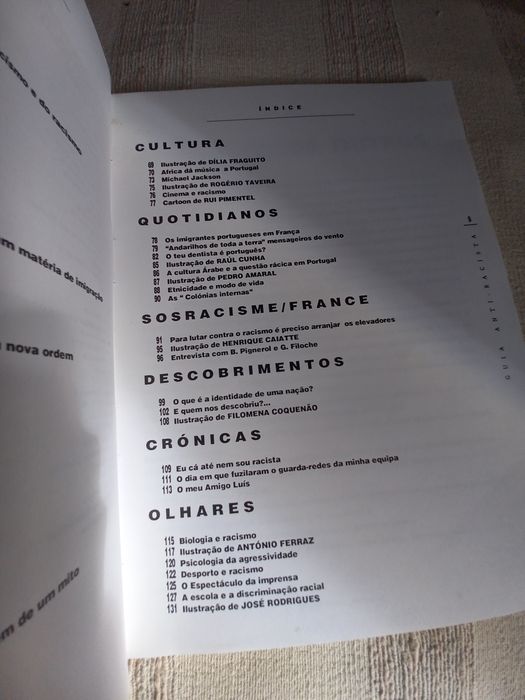 Revista Guia Anti racista da SOS Racismo