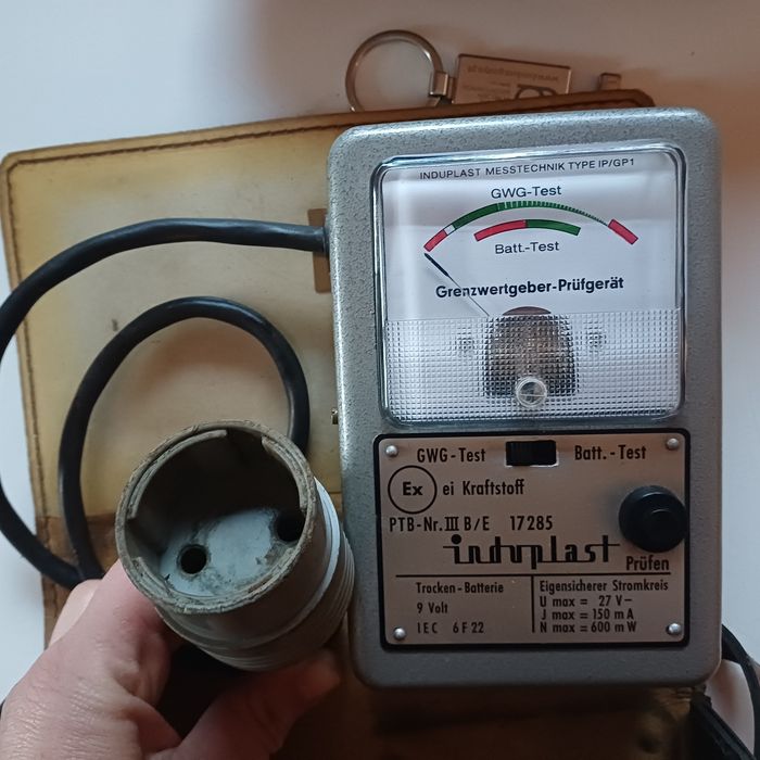 Induplast Messtechnik GWG-Tester włączników krańcowych w etui
