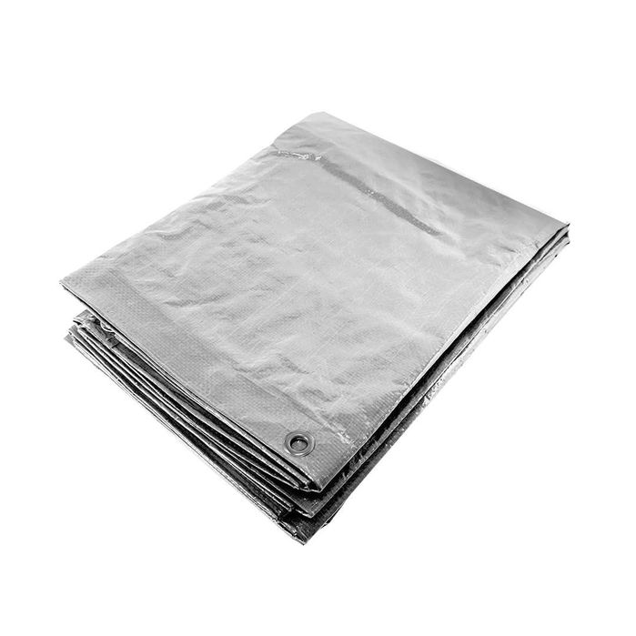 Plandeka ogrodzeniowa Heavy Duty 1,76 x 3,41 m 160 g/m²  Panel Plac Zabezpieczenie Przemysłowa Bariera Budowlana Kurtyna Wzmocniona